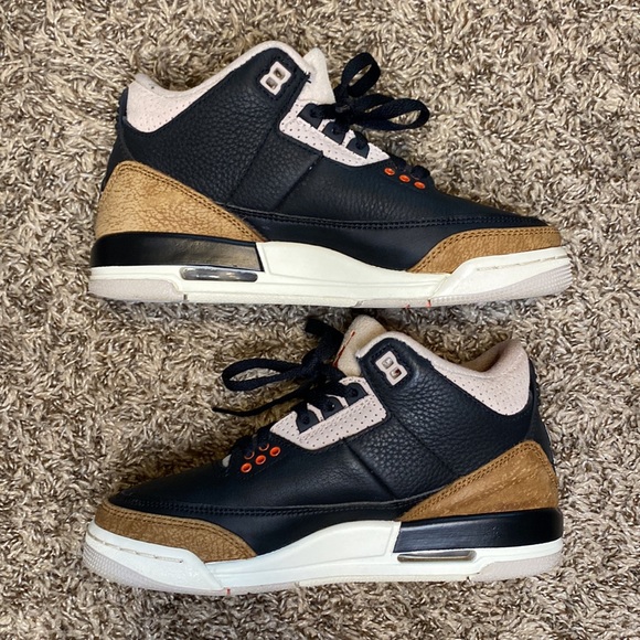 Nike Air Jordan 3 Retro Desert Elephant Boy's Sneakers 4.5 - Picture 6 of 13